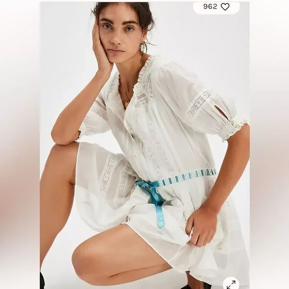 In The Garden Mini Dress by Free People - Picture 2 of 10